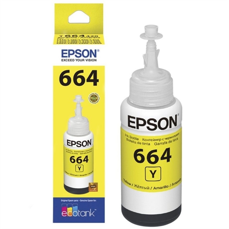Epson Tinta Liquida T664440 Amarillo