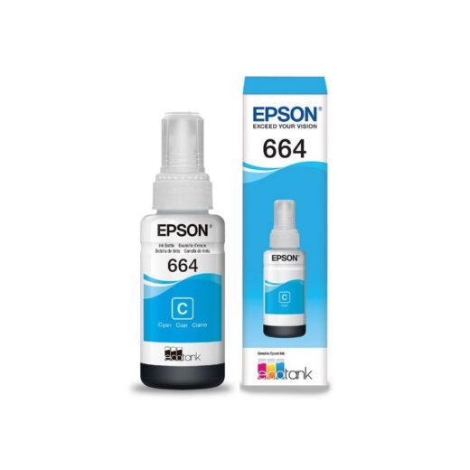 Epson Tinta Liquida T664220 Cyan