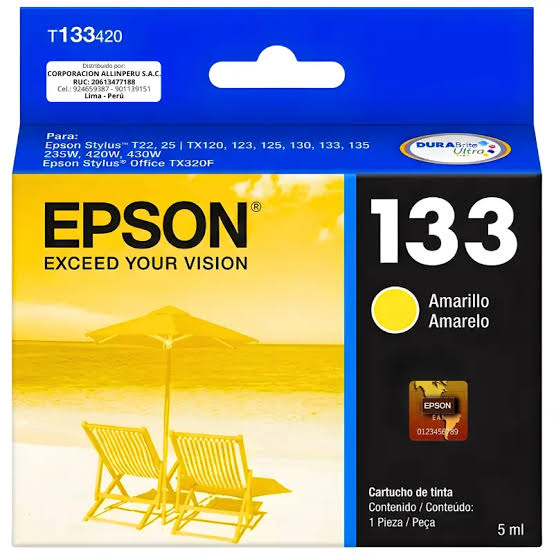 TINTA EPSON T133420-AL YELLOW